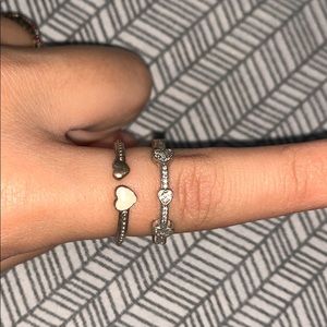Pandora stackable rings